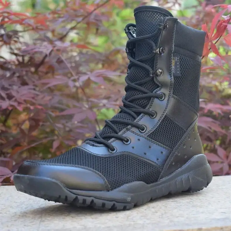 Sewing Nylon - Wüstenstiefel 2025, hohe taktische Stiefel, leichte