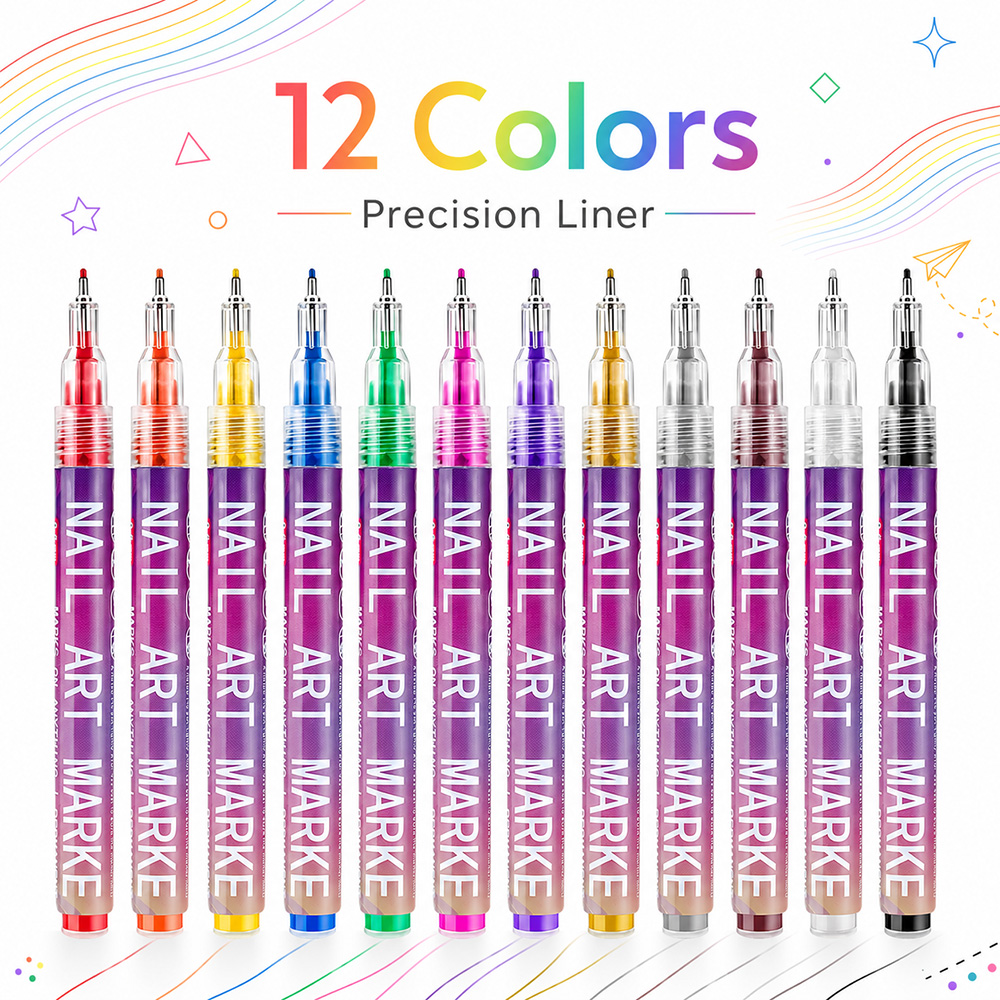 Copic Marker Sketch - 12 Stück 0,5mm Feinlinien-Markerstifte mit Wasserbasis,