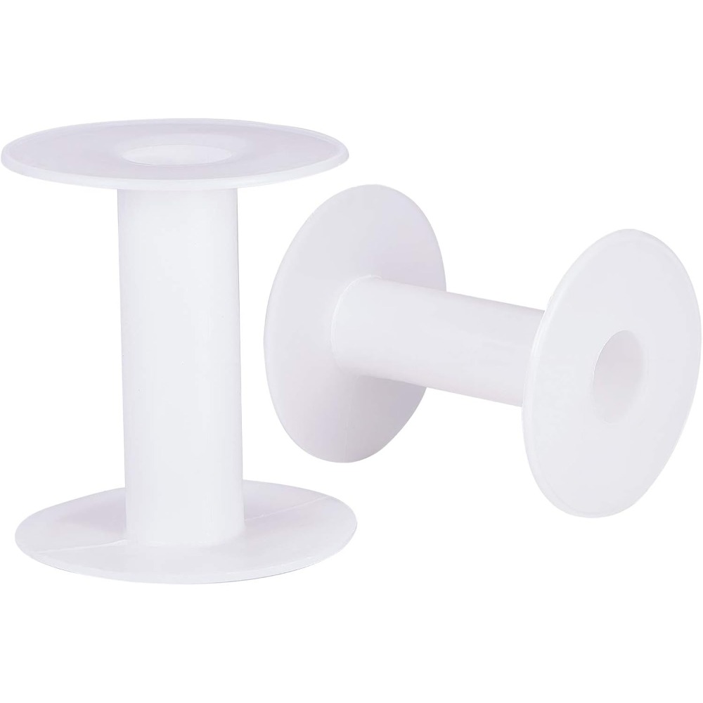 Thread Bobbins Empty - 20 stücke 3 Zoll Kunststoff leere