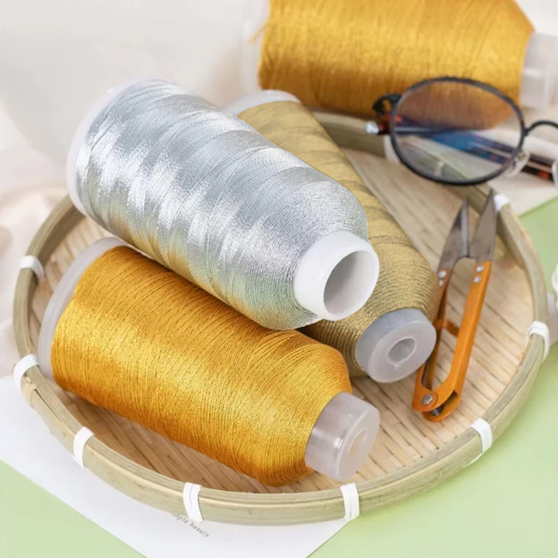Sewing Nylon - 0,2/0,4/0,6/0,8/1,0mm Gold/Silber Nylon Faden Schnüre Seil