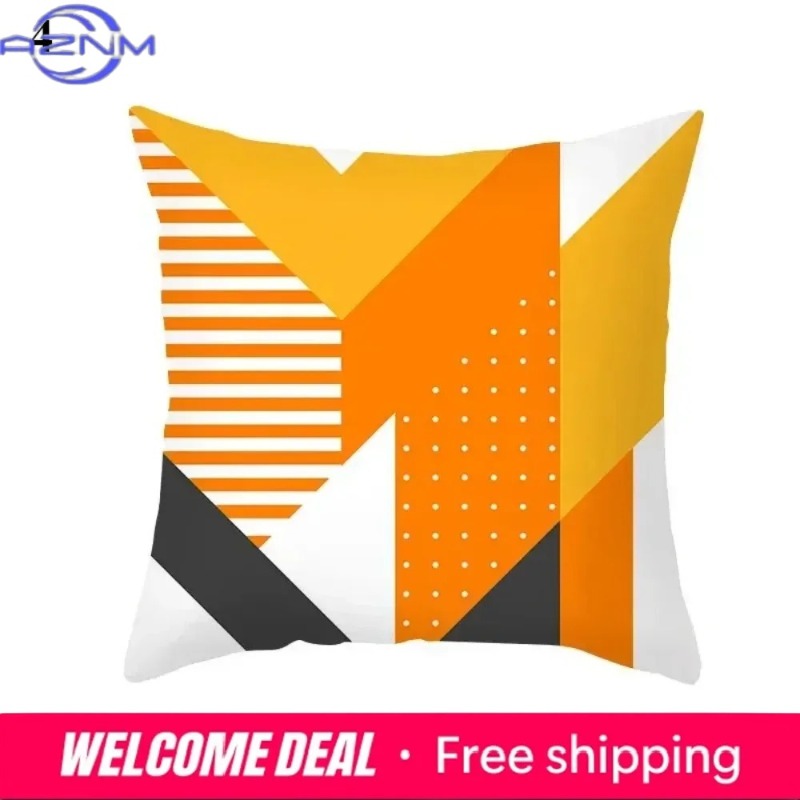 Boho Orange Abstrakter Kissenb – Century Textile & Sewing Supply By Owner Bewertung und Preis