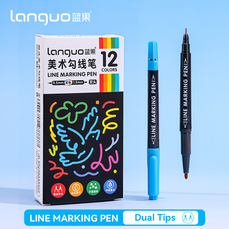 LANGUO Buntes Strichzeichnungs – Copic Marker Sketch Bewertung und Preis