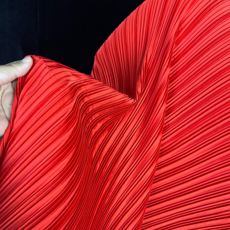 Dehnbarer Kunstseiden-Plissee- – Sewing Garment Bewertung und Preis