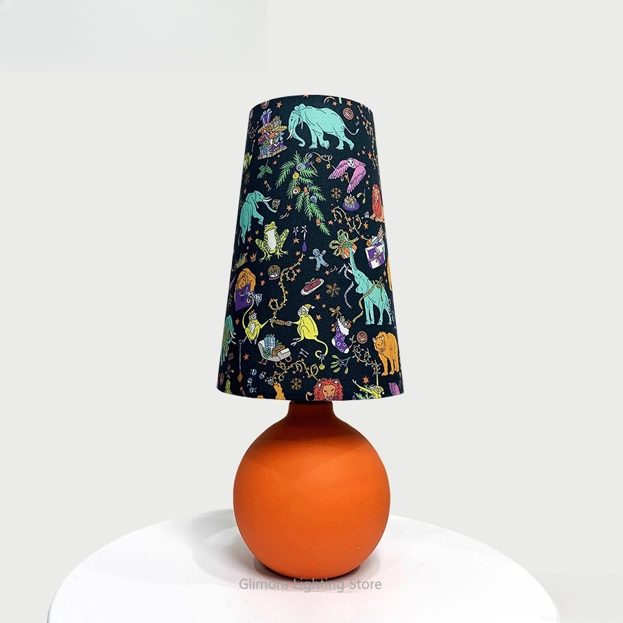 Orangefarbene Kugel-Tischlampe – Century Textile & Sewing Supply By Owner Bewertung und Preis