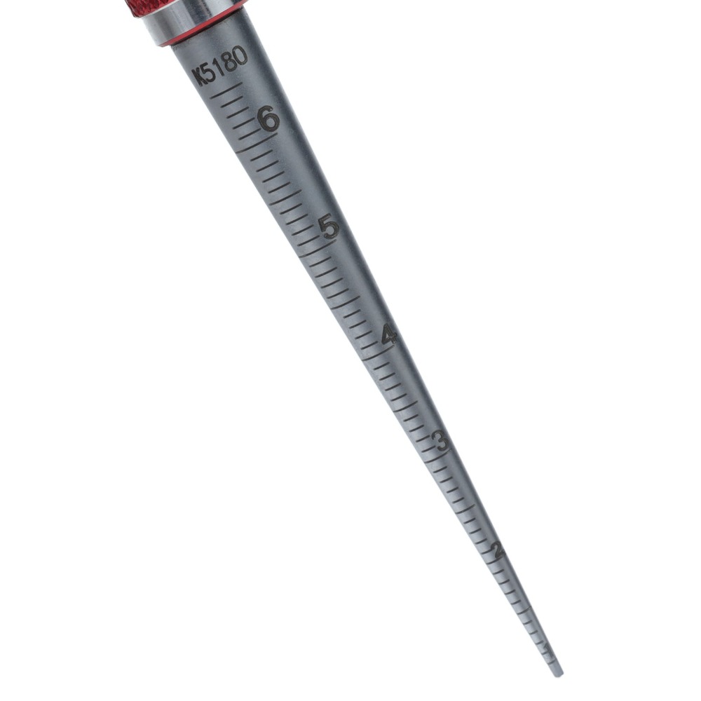 1–6,5 mm Lochmessgerät, konisc – Seam Gauge Metal Bewertung und Preis