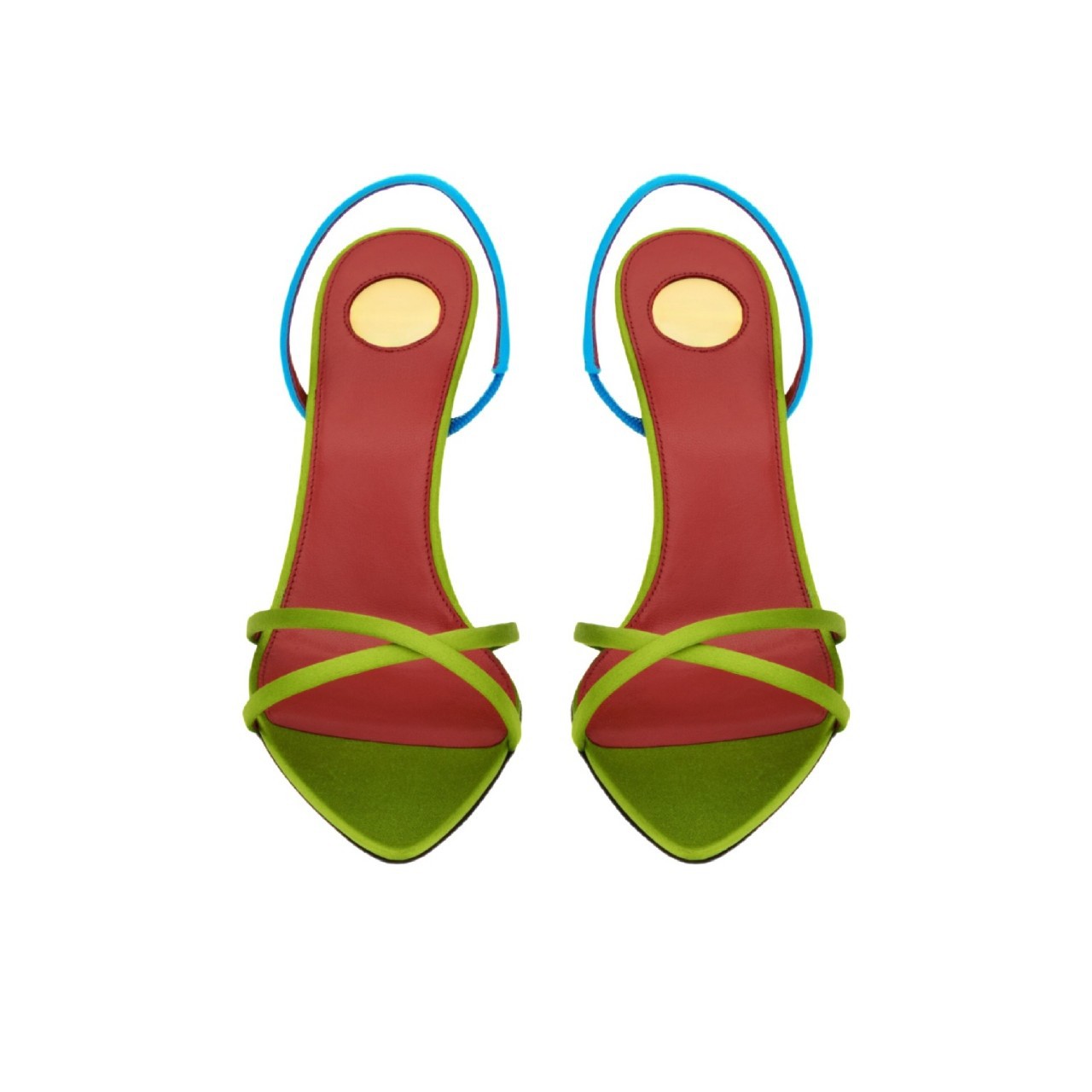 Damen-Sandalen mit Farbblock-D – Sewing Nylon Bewertung und Preis