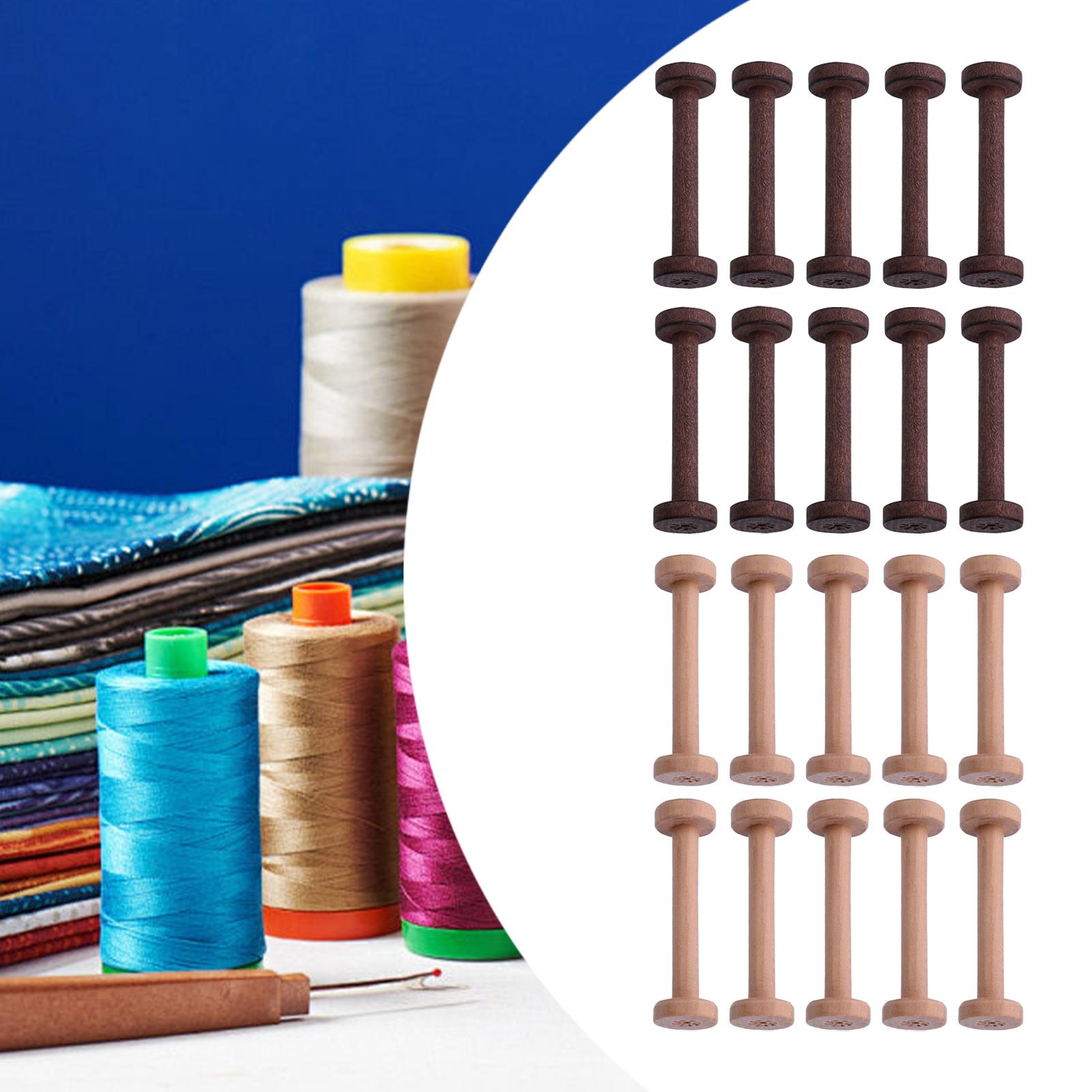 Holzspulen 10 Stück, glatte Ob – Thread Bobbins Empty Bewertung und Preis