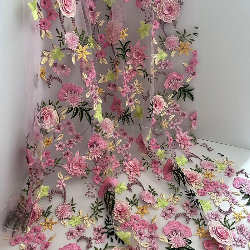90x130cm 3D Blumenbestickter T – Sewing And Textile Bewertung und Preis