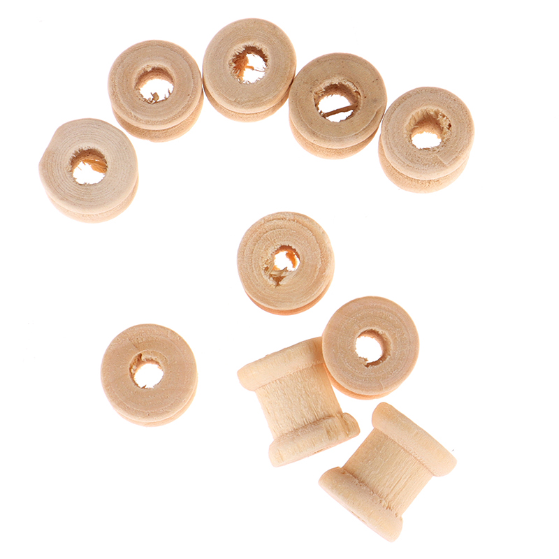 100 Stück Leere Holz-Garnspule – Thread Bobbins Empty Bewertung und Preis