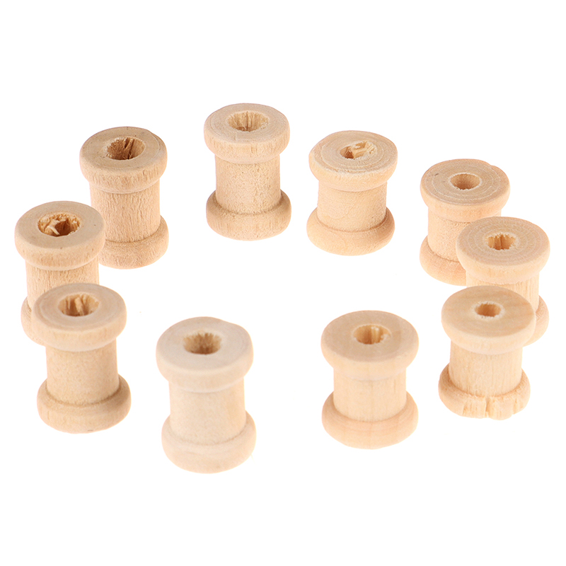 100 Stück Leere Holz-Garnspule – Thread Bobbins Empty Bewertung und Preis