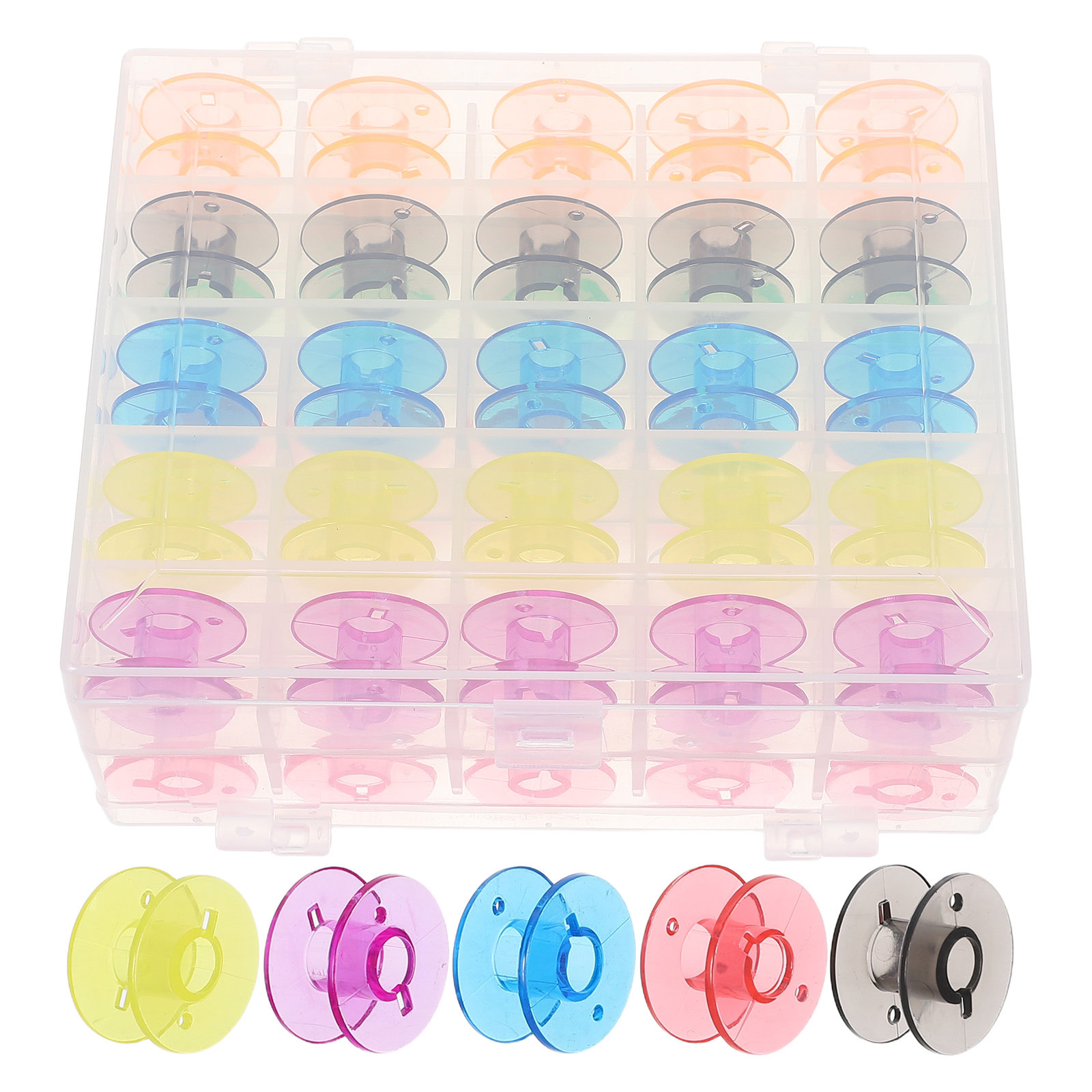 50 Stück Spulen für Nähmaschin – Thread Bobbins Empty Bewertung und Preis