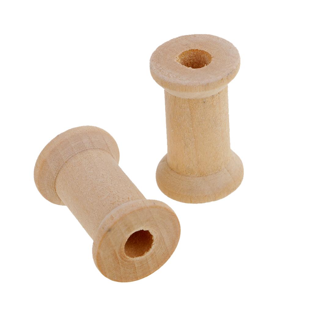 Holzspulen-Set, 20 Stück, für  – Thread Bobbins Empty Bewertung und Preis