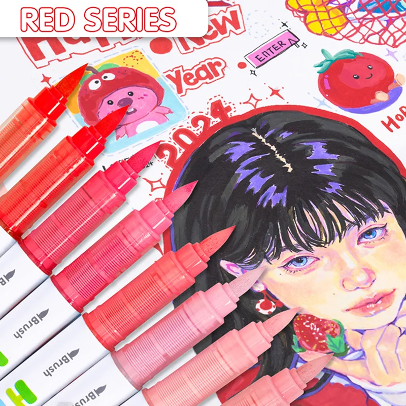 Hdele 8~120 Farben Acryl-Marke – Copic Marker Sketch Bewertung und Preis