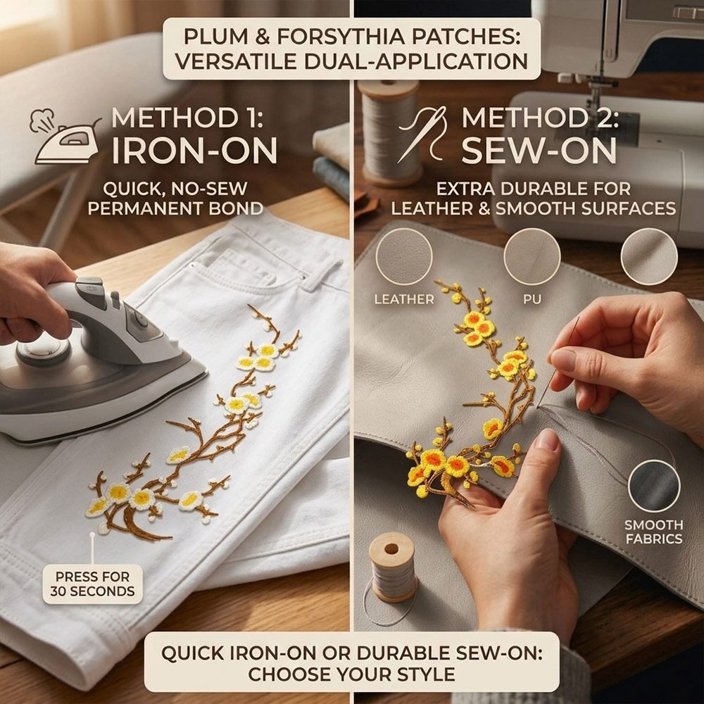 DIY Kirschblüten-Aufnäher zum  – Sewing And Textile Bewertung und Preis